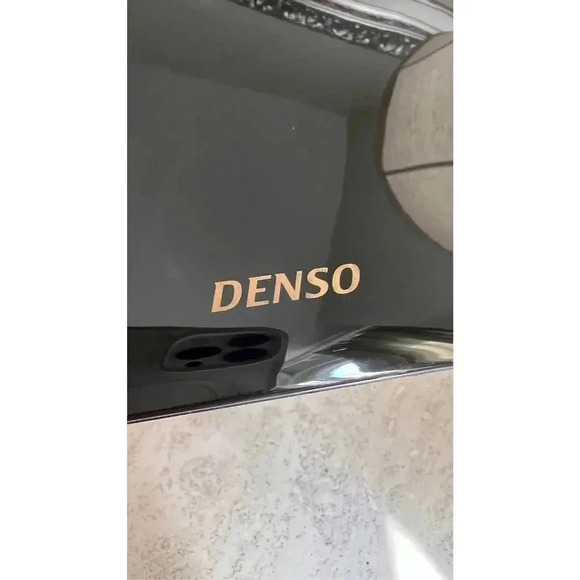Denso Black Gold Floral Print Hinged Double Wall Bifold Folding Picture Frame ne - Picture 9 of 13